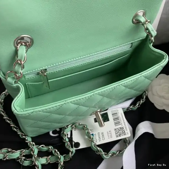 First Bag Ru BAG 20CM CHANEL FLAP 0507